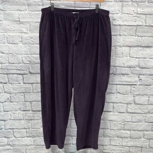 cuddl Duds purple sweatpants size XL